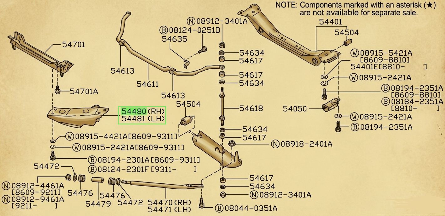 CONTROL ARM E24 SCH
